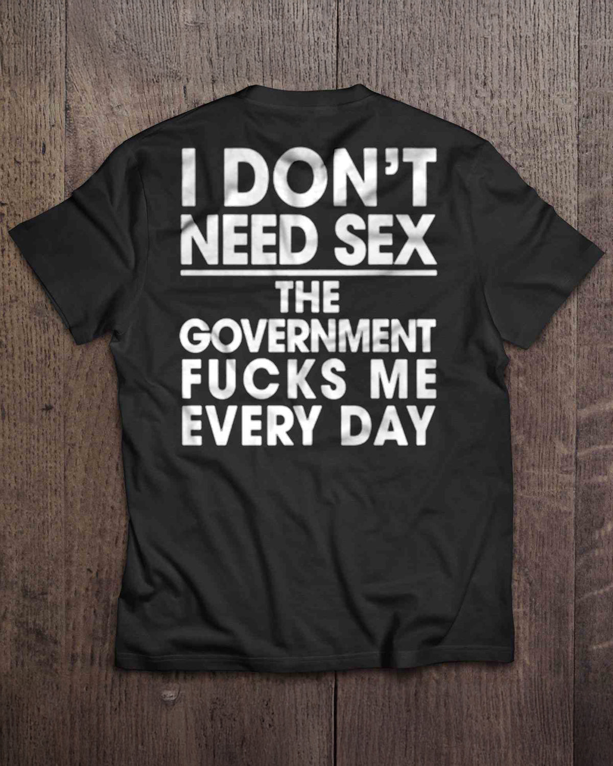 I DON'T NEED SEX THE